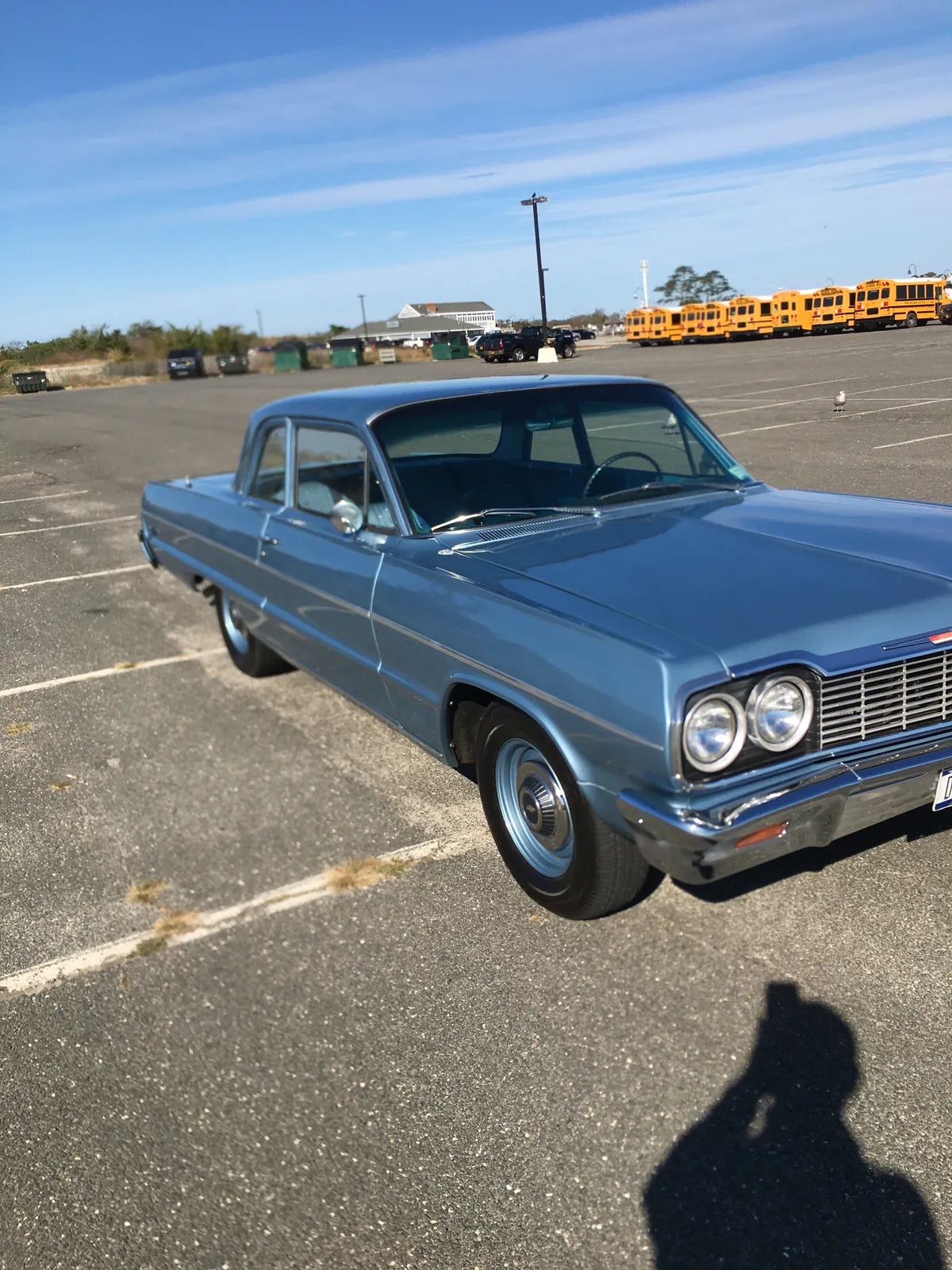 Chevrolet-Bel-air-1964-Silver-Blue-Poly-Blue-8