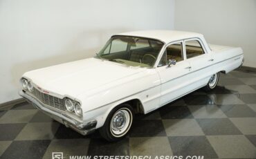 Chevrolet-Bel-air-1964-White-Fawn-11