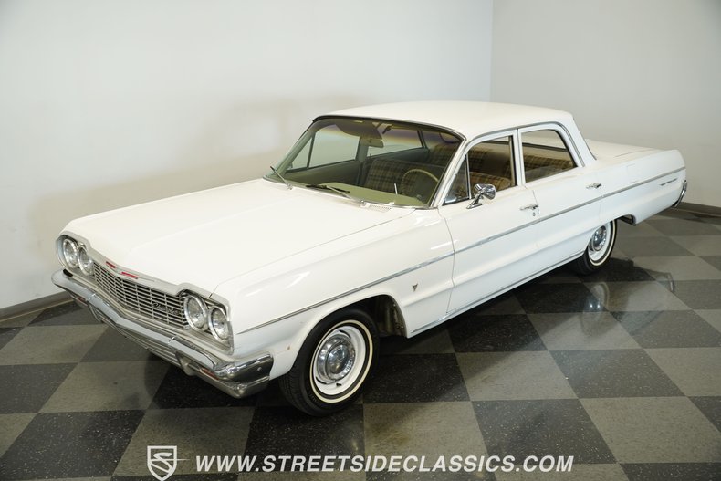Chevrolet-Bel-air-1964-White-Fawn-11