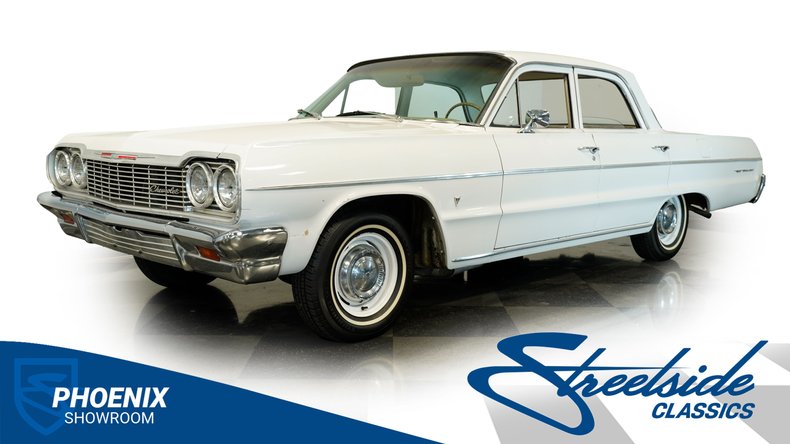 Chevrolet-Bel-air-1964-White-Fawn-19