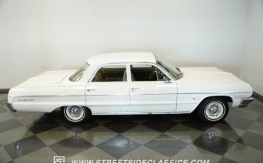 Chevrolet-Bel-air-1964-White-Fawn-25