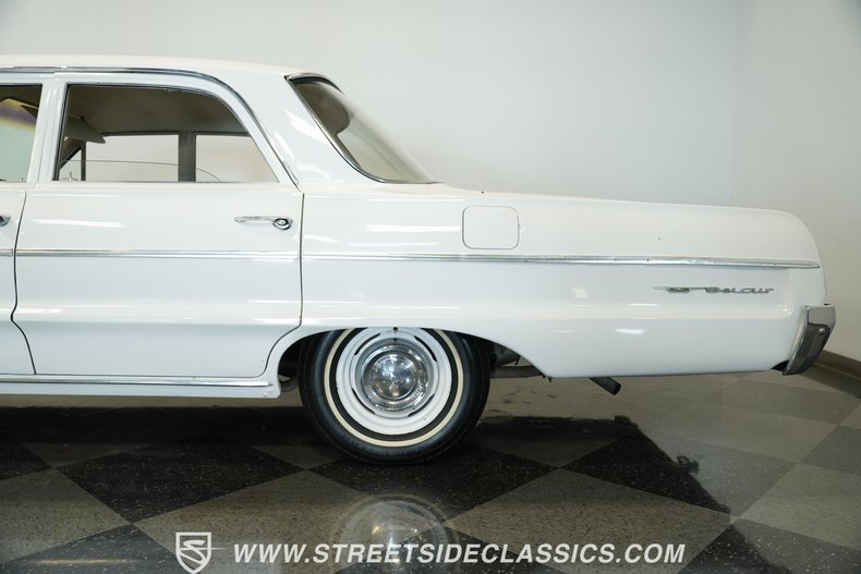 Chevrolet-Bel-air-1964-White-Fawn-33