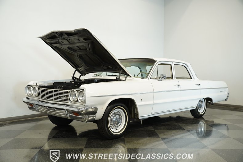 Chevrolet-Bel-air-1964-White-Fawn-39