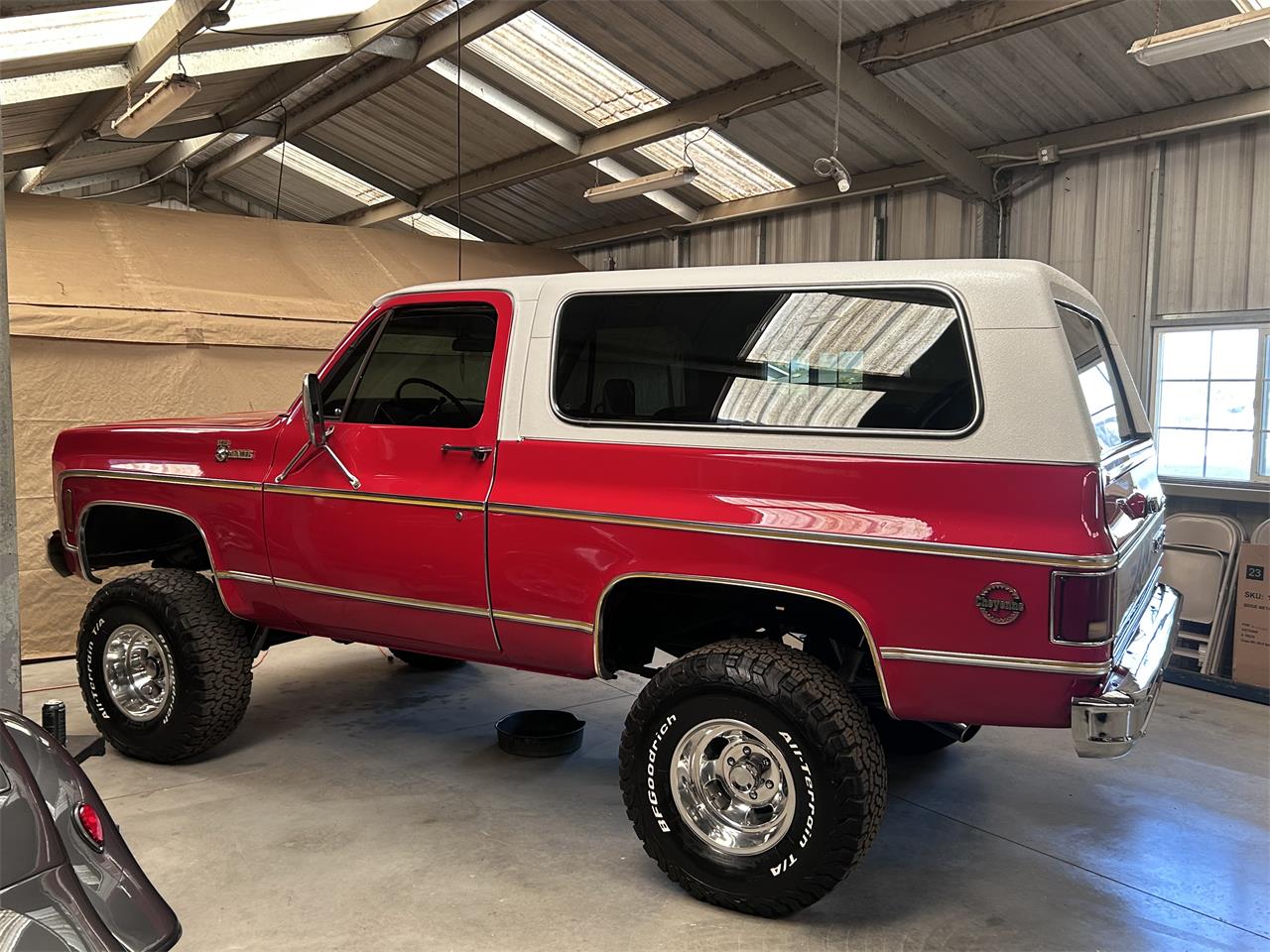 Chevrolet-Blazer-1977-Red-Red-3