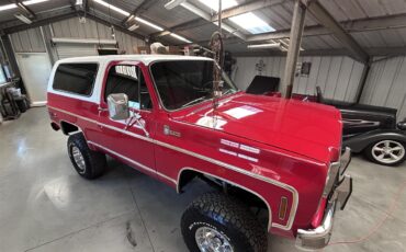 Chevrolet-Blazer-1977-Red-Red
