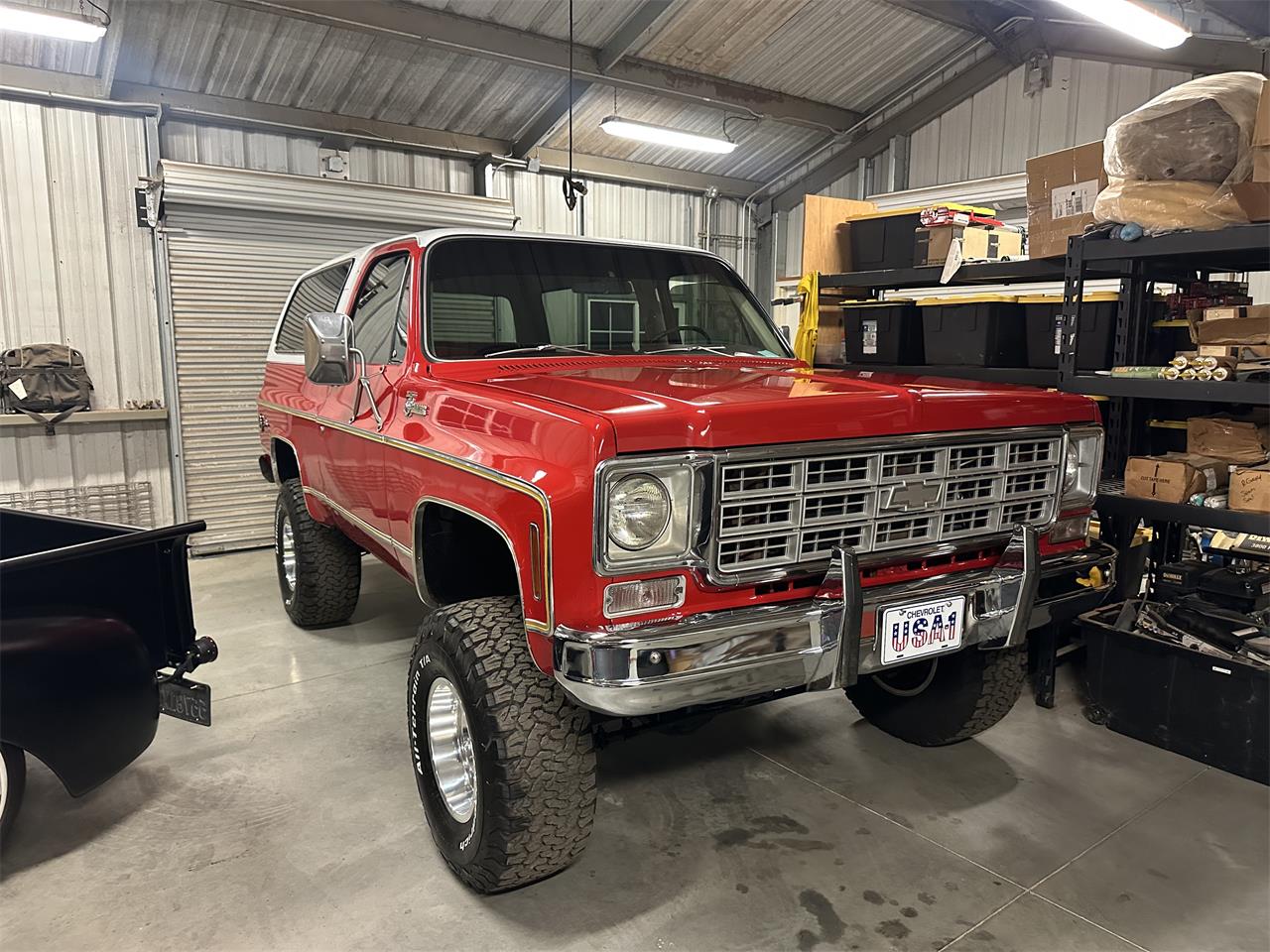Chevrolet-Blazer-1977-Red-Red-7