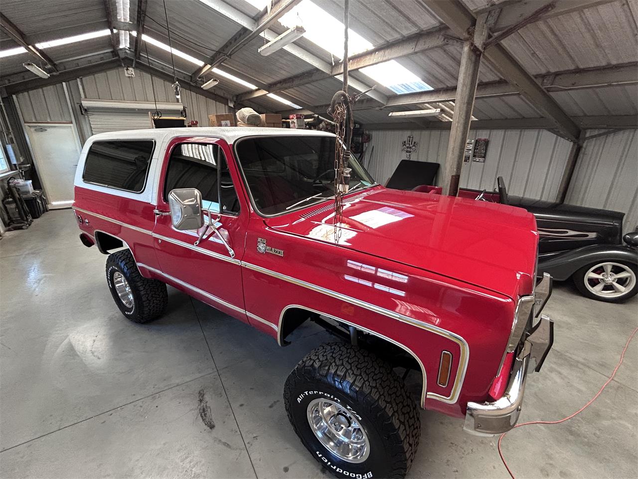 Chevrolet-Blazer-1977-Red-Red