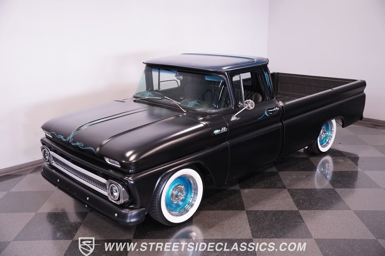 Chevrolet-C10-1962-Flat-Black-Black-1