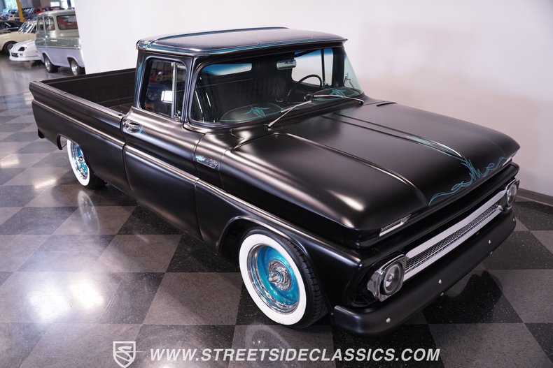 Chevrolet-C10-1962-Flat-Black-Black-15