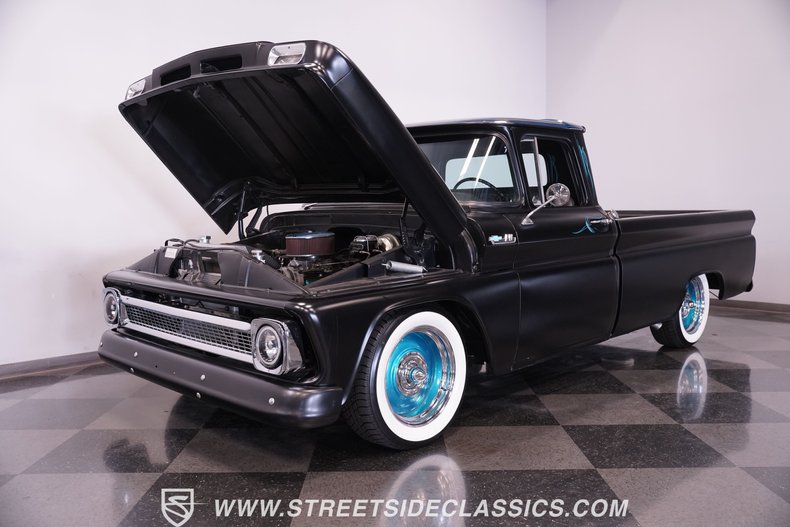 Chevrolet-C10-1962-Flat-Black-Black-26