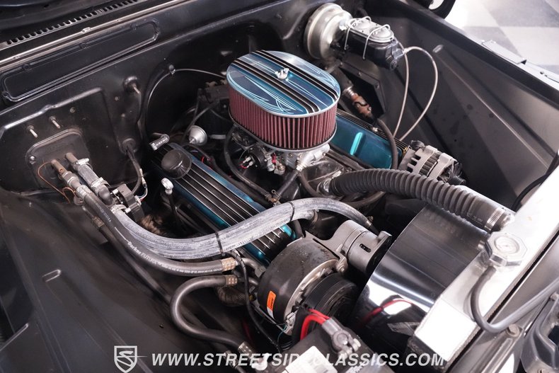 Chevrolet-C10-1962-Flat-Black-Black-29