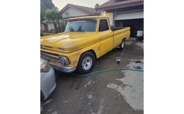 Chevrolet-C10-1963-Yellow-Black-1