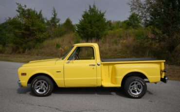 Chevrolet-C10-1967-Yellow-Black-10