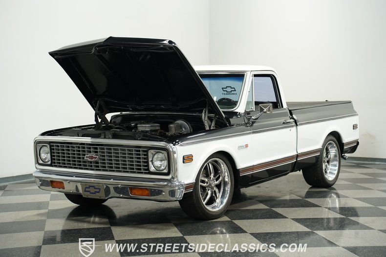 Chevrolet-C10-1971-Black-Black-33