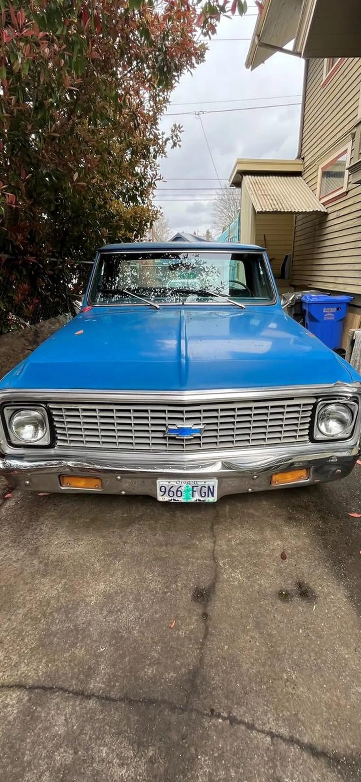 Chevrolet-C10-1971-Blue-Blue-5