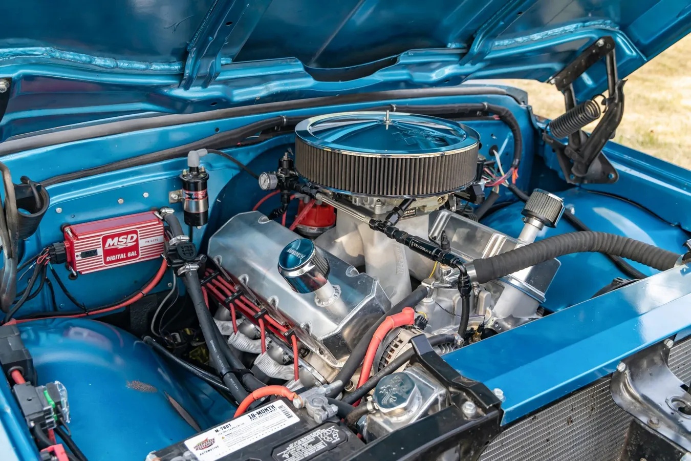 Chevrolet-C10-1972-Blue-Black-4