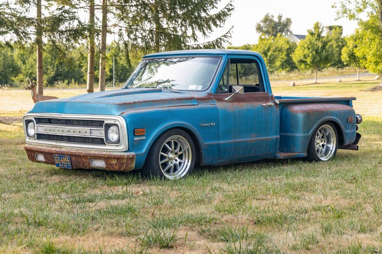 Chevrolet-C10-1972-Blue-Black