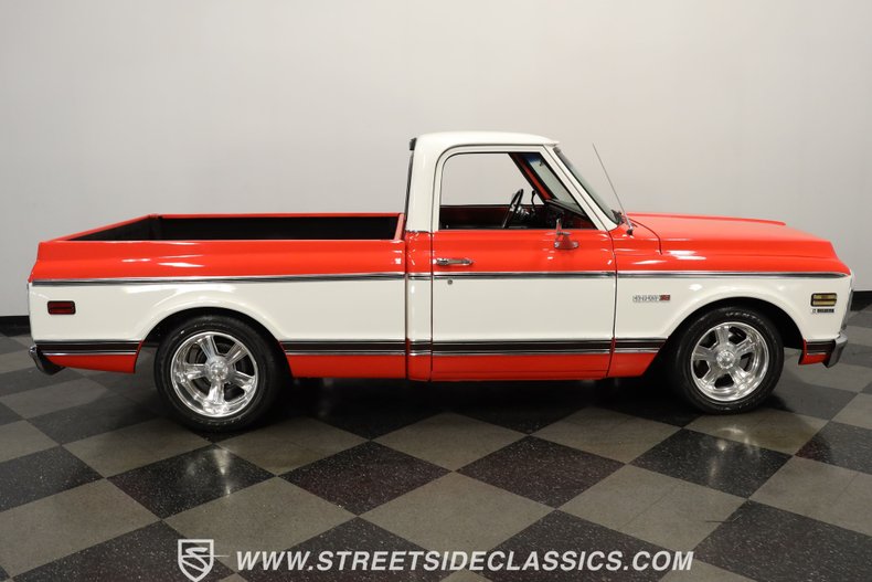 Chevrolet-C10-1972-Red-Black-1