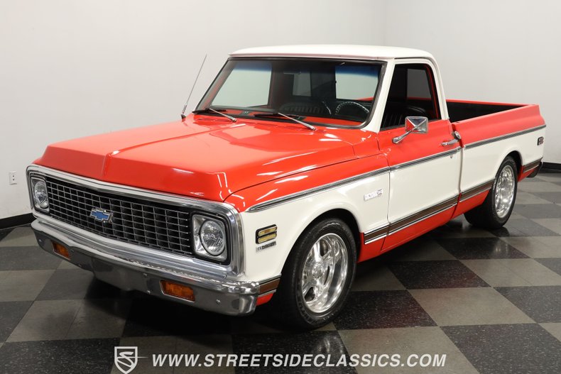 Chevrolet-C10-1972-Red-Black-10