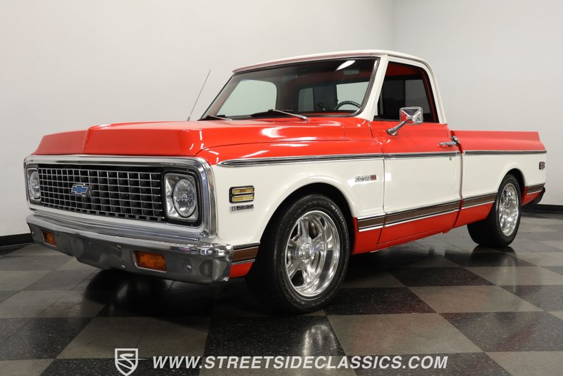 Chevrolet-C10-1972-Red-Black-2