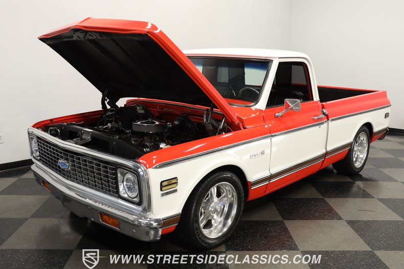 Chevrolet-C10-1972-Red-Black-45