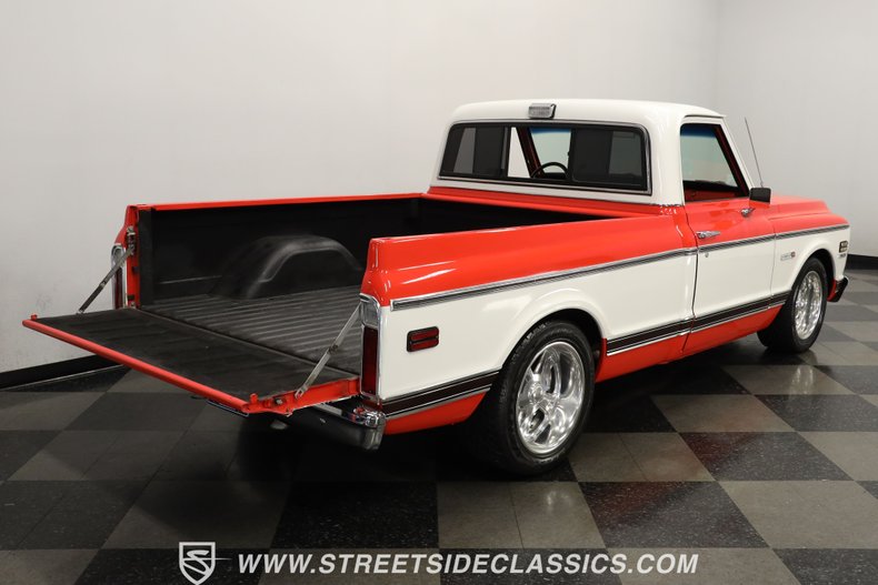Chevrolet-C10-1972-Red-Black-49