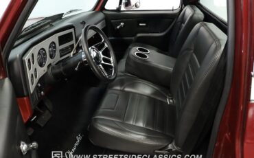 Chevrolet-C10-1977-Burgundy-Maroon-Black-10