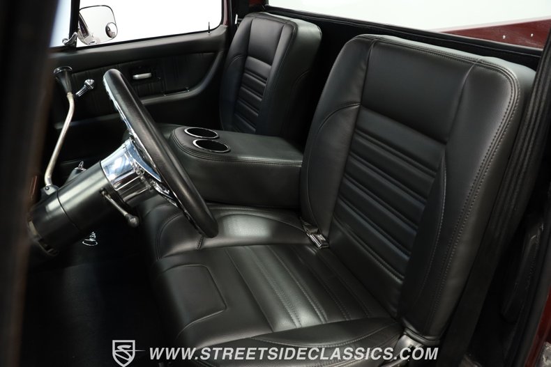 Chevrolet-C10-1977-Burgundy-Maroon-Black-15