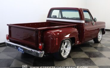 Chevrolet-C10-1977-Burgundy-Maroon-Black-20
