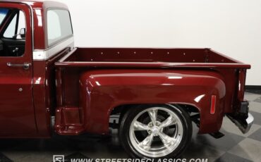 Chevrolet-C10-1977-Burgundy-Maroon-Black-30
