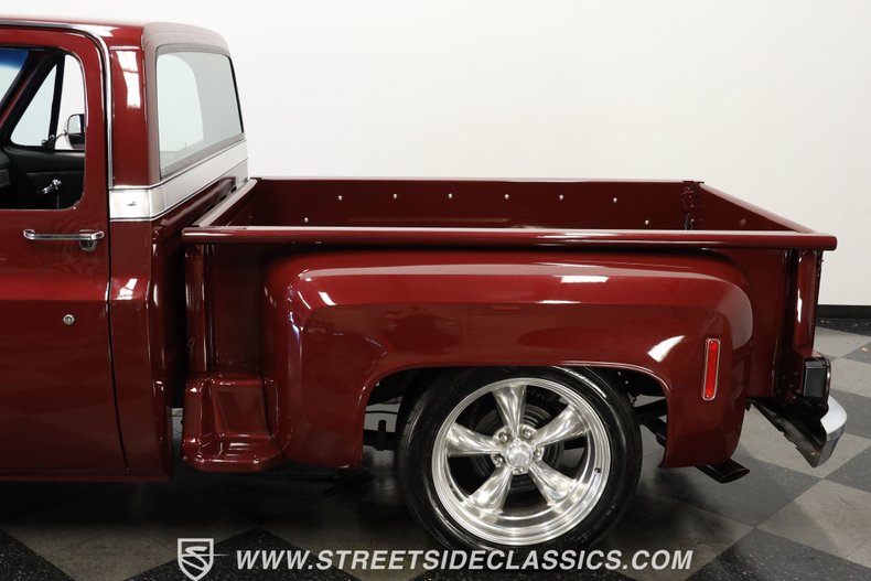 Chevrolet-C10-1977-Burgundy-Maroon-Black-30