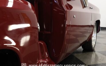Chevrolet-C10-1977-Burgundy-Maroon-Black-33