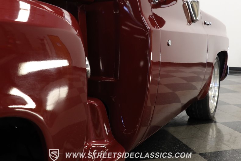 Chevrolet-C10-1977-Burgundy-Maroon-Black-33