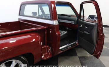 Chevrolet-C10-1977-Burgundy-Maroon-Black-44