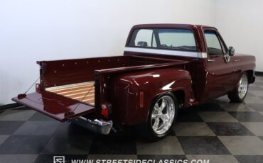 Chevrolet-C10-1977-Burgundy-Maroon-Black-45