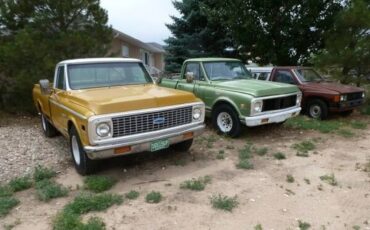 Chevrolet-C20-1972-Yellow-Black-2