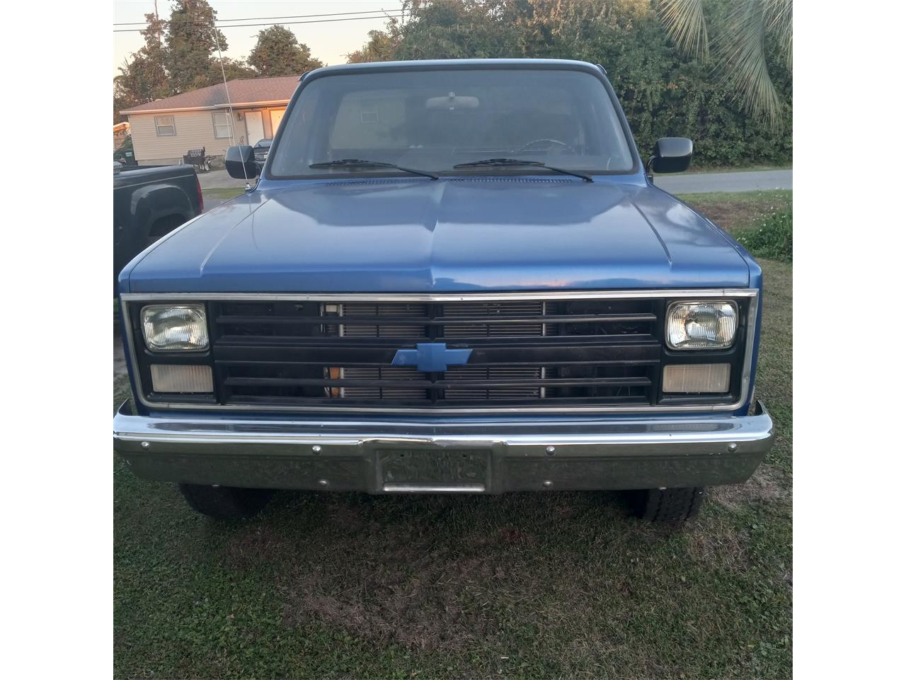 Chevrolet-C20-1986-Blue-Black-1