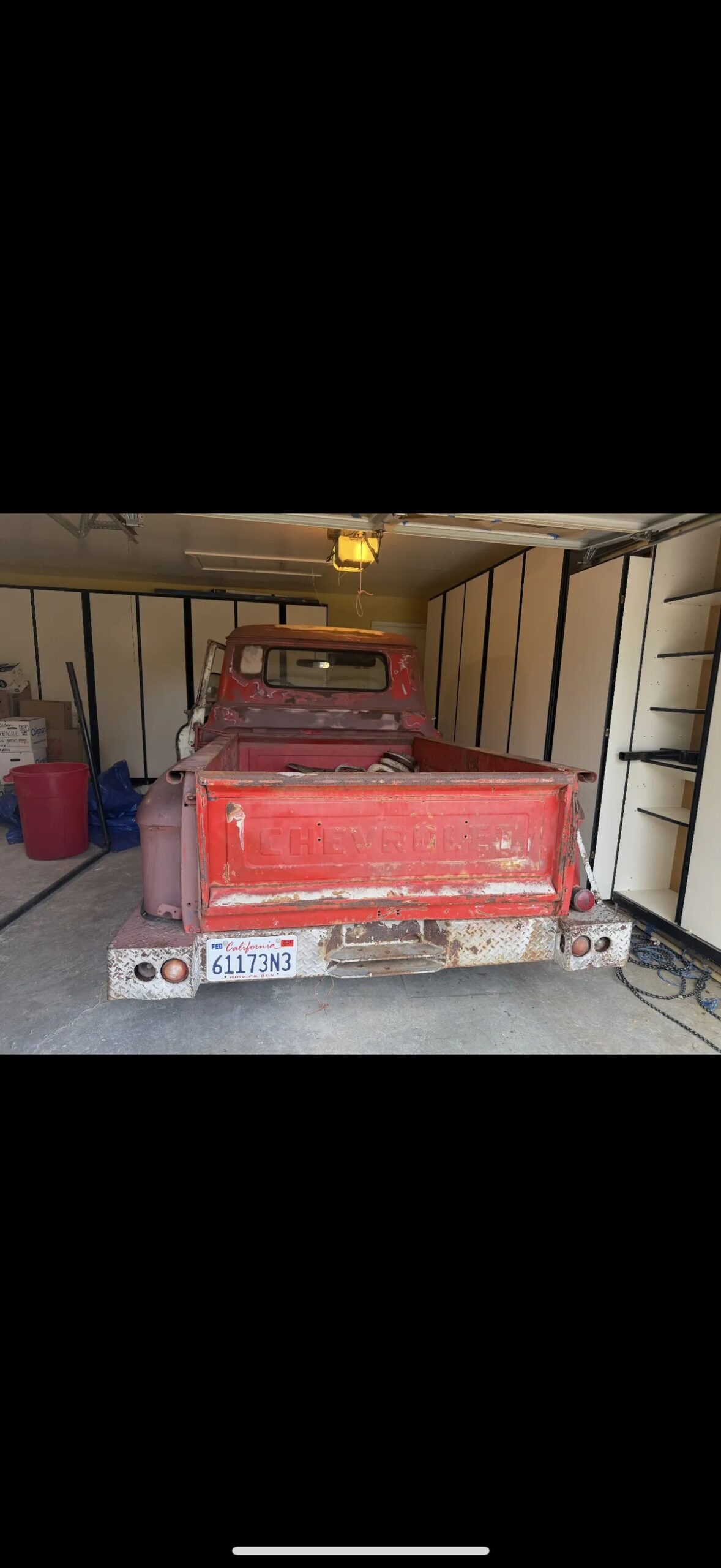 Chevrolet-C3100-1956-Red-Brown-14