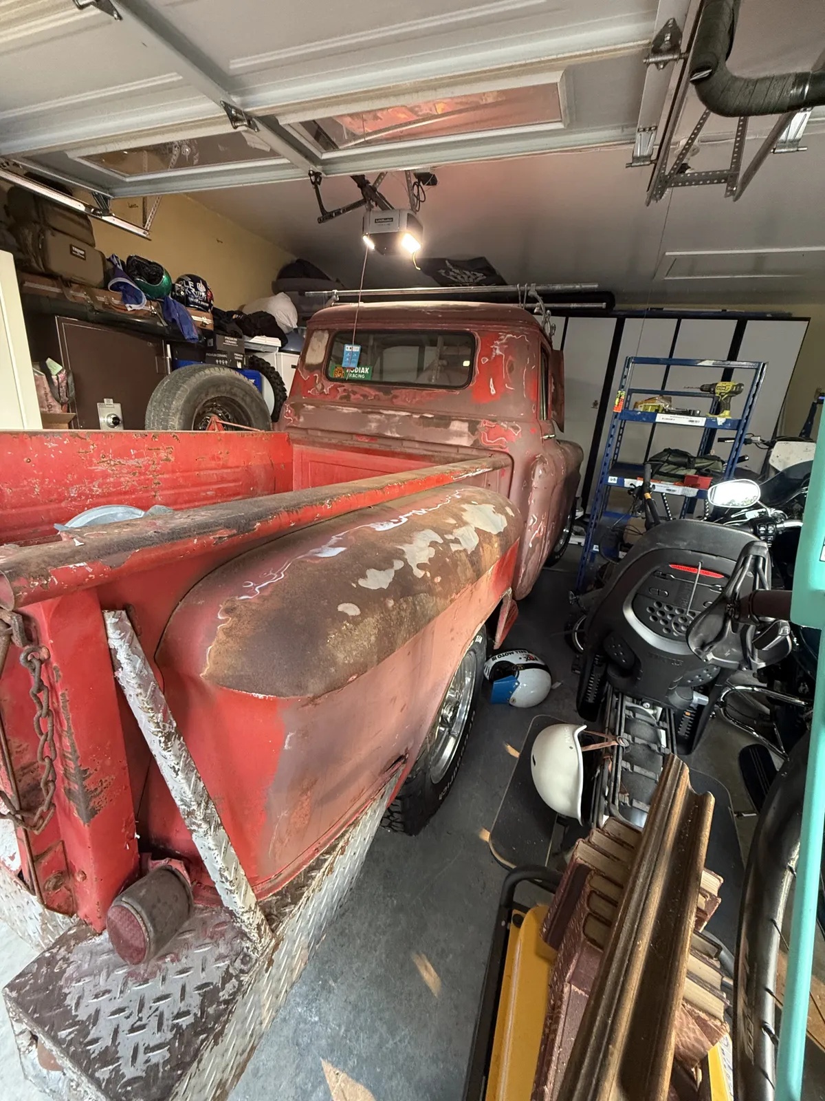 Chevrolet-C3100-1956-Red-Brown-15