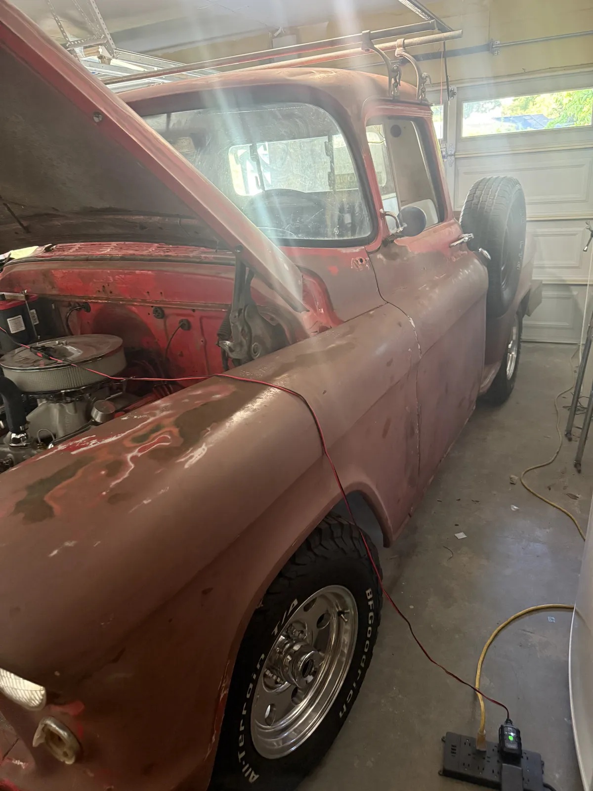 Chevrolet-C3100-1956-Red-Brown-2