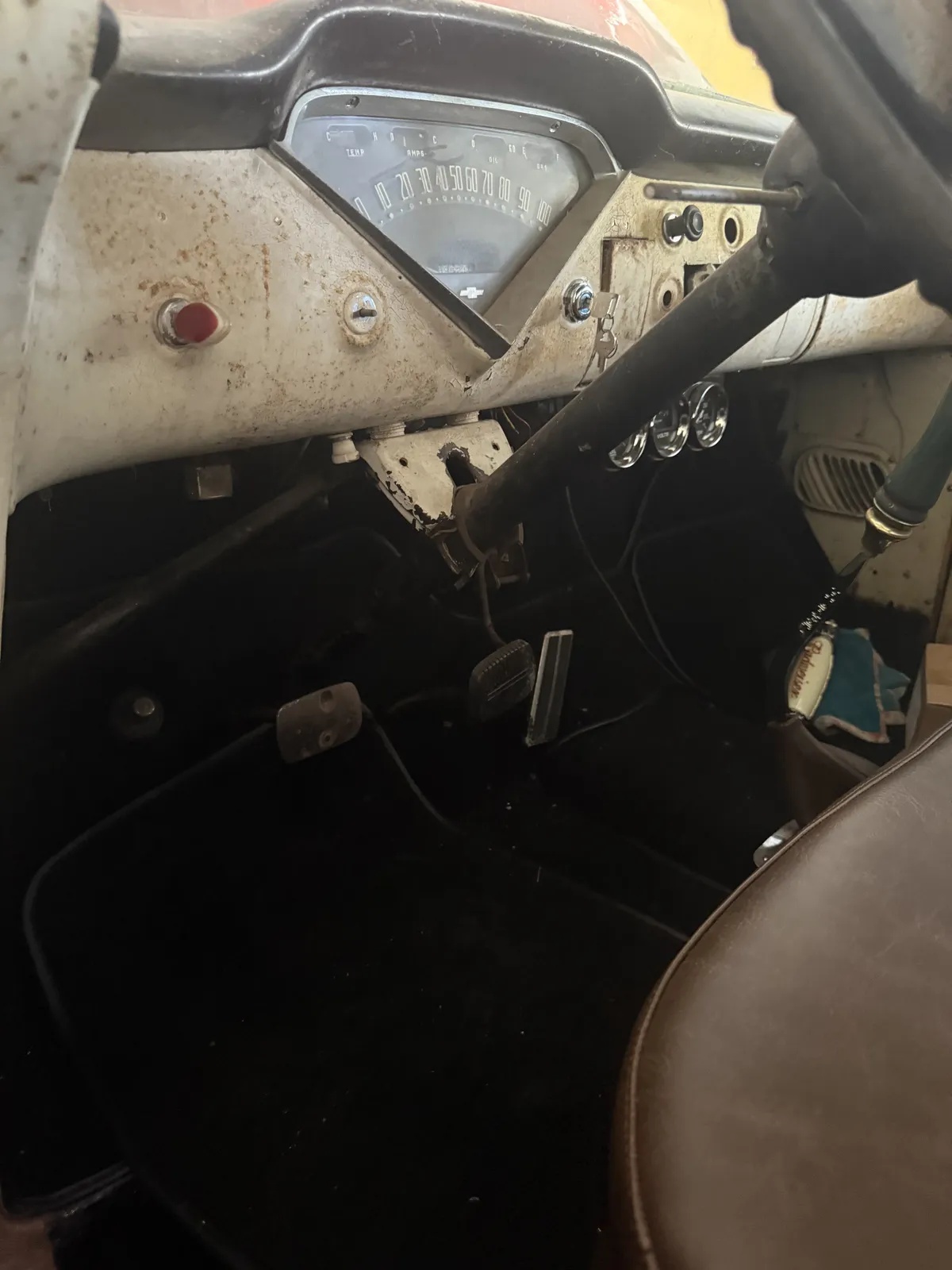 Chevrolet-C3100-1956-Red-Brown-5