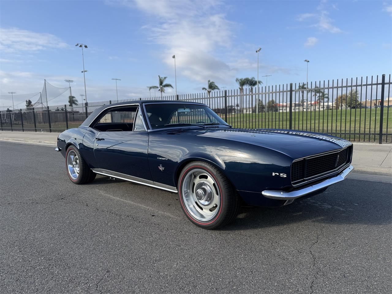 Chevrolet-Camaro-1967-Blue-Black-4
