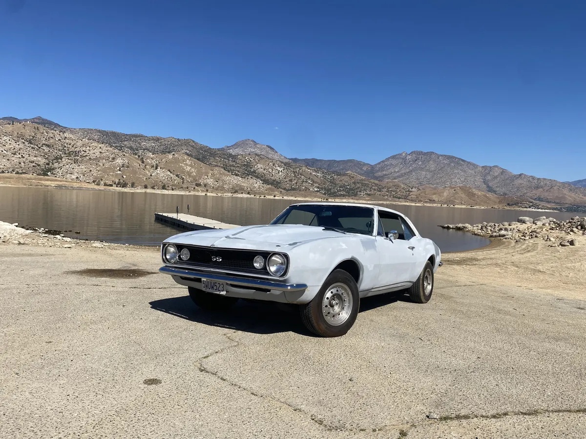 Chevrolet-Camaro-1967-Grey-Black-1