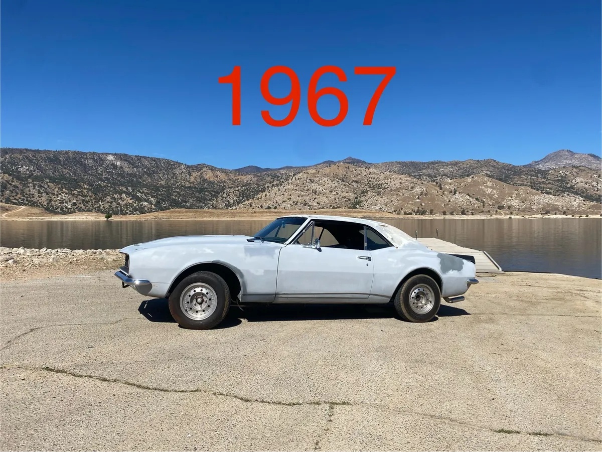 Chevrolet-Camaro-1967-Grey-Black