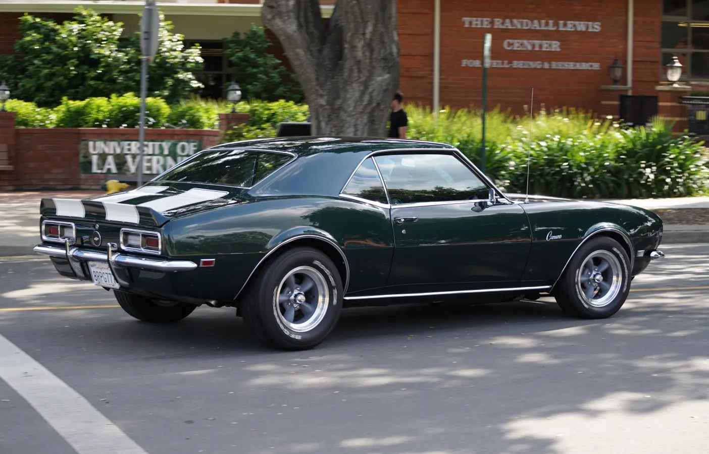 Chevrolet-Camaro-1968-British-Green-Black-17