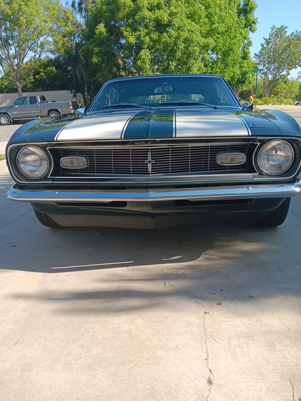 Chevrolet-Camaro-1968-British-Green-Black-6