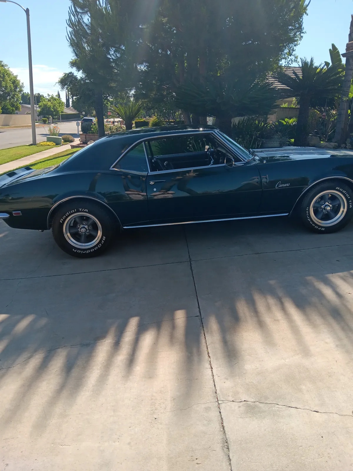 Chevrolet-Camaro-1968-British-Green-Black-9