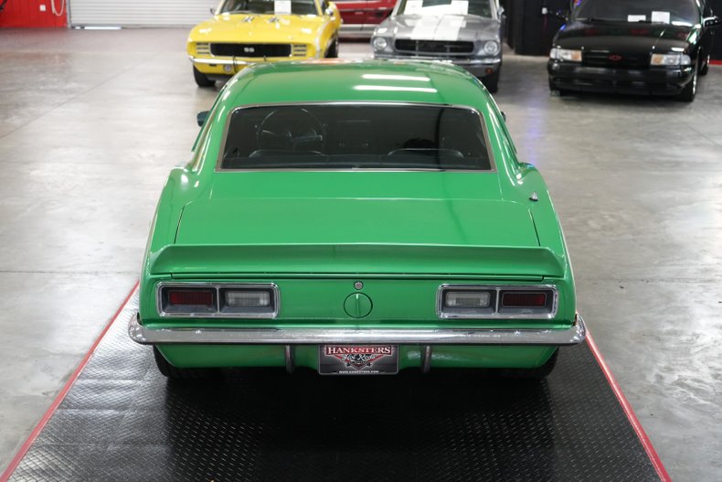 Chevrolet-Camaro-1968-Green-Black-16