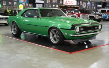 Chevrolet-Camaro-1968-Green-Black-27