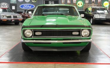 Chevrolet-Camaro-1968-Green-Black-28